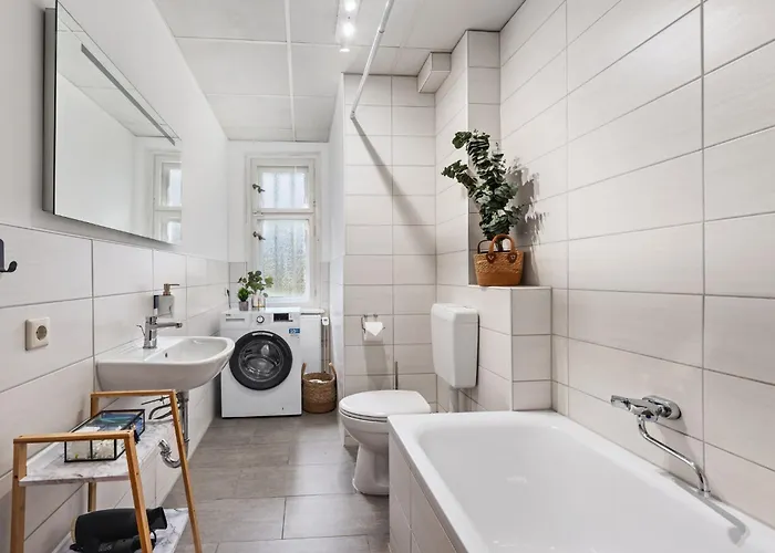 Exklusives HILVIT Health Apartment an der Universitätsklinik - Perfekt für Business und Kultur! 2 Schlafzimmer - Smoothie Mixer - Fitness Wall Gym - Smart TV Cottbus